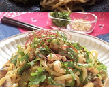 塩鯖とゴーヤのエスニック焼きそば作り方4写真