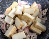 厚揚げと豚肉の甘辛炒め作り方4写真