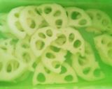 カレー味☆かぼちゃとれんこんの天ぷら作り方2写真