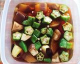 作り置きで簡単❢オクラと長芋のネバネバ丼作り方1写真