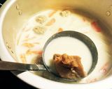 豆乳白味噌スープ作り方5写真