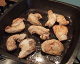 チキンソテーシナモン風味豆サラダ添え作り方3写真