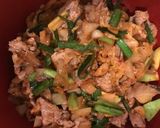 スタミナ満点！アボカドの豚キムチ丼作り方10写真