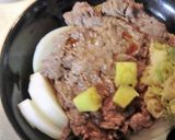 レンジで作る、牛肉と玉ねぎの甘辛に作り方3写真