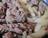 レンジで作る、牛肉と玉ねぎの甘辛に作り方4写真