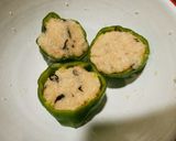 犬ご飯 ピーマンのヘルシー肉詰め作り方5写真