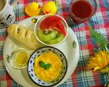 朝食に。とろけるチーズスクランブルエッグ作り方7写真
