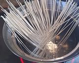 米粉で簡単！冷麦のツナクリーム生パスタ風作り方2写真