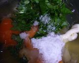 つるむらさき(つるみどり)入り卵焼き作り方2写真
