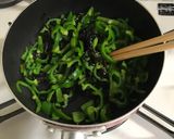 お弁当にピーマンの塩昆布炒め作り方6写真