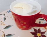 レンジで簡単♬ほうじ茶ラテ♡作り方8写真