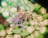 すぐ出来る！茹でて和えてのオクラの塩昆布作り方3写真