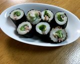 ピーマンin竹輪の海苔巻き作り方7写真