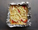 カラフル野菜のキッシュトースト作り方3写真