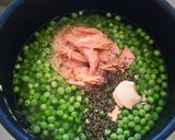 青豆とツナの炊き込みご飯作り方1写真