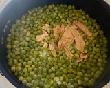 青豆とツナの炊き込みご飯作り方2写真
