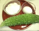 ゴーヤをさらだで作り方1写真