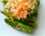 作り置き＊ししとうの素焼きおかかまぶし作り方5写真