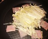 ダイエットに！キノコのおろしポン酢パスタ作り方3写真