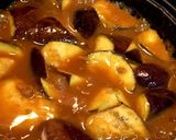 固めお粥のオムライス風なすカレー掛け♪作り方4写真
