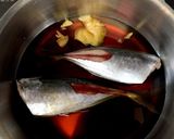 鯵の煮付け☆活力鍋・圧力鍋作り方1写真