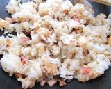 しいたけパウダー入りパラッとチャーハン作り方4写真