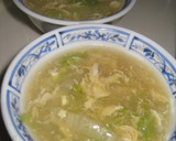 とろとろ白菜と卵の中華スープ作り方6写真