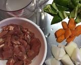酒醸で酢豚作り方1写真