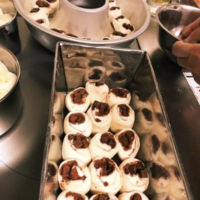 チョコ&チーズ☆ふわもちちぎりパン！ by yuk10304 【クックパッド