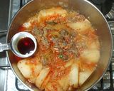 基本のキムチ煮♪簡単に大根と牛肉で作り方8写真
