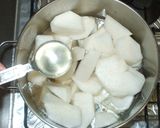 基本のキムチ煮♪簡単に大根と牛肉で作り方6写真
