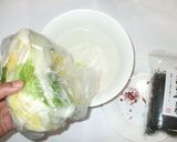基本の白菜漬け物♪簡単ビニール袋で作り方作り方8写真