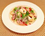 簡単!☆ 本格タイ料理☆ヤムウンセン作り方4写真