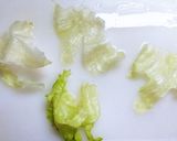 意外に美味！オクラとしらすの手巻きレタス作り方5写真