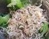 チンゲン菜のおひたしカリカリしらす和え作り方8写真