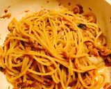 簡単 キムチチーズシーチキンパスタ作り方4写真