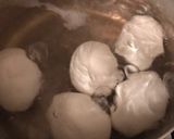 絶品オイスー♬半熟とろとろ煮卵のっけご飯作り方2写真