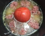 簡単♪コンビーフとトマトの炊き込みご飯♪作り方5写真
