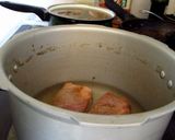 鶏がらスープとって、塩ラーメン（圧力鍋）作り方7写真