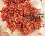 レンジで簡単！まぜまぜ麻婆豆腐丼作り方1写真