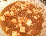 レンジで簡単！まぜまぜ麻婆豆腐丼作り方2写真