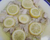 レンジで10分鶏もも肉のレモン蒸し作り方4写真