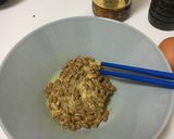 フワッフワ♡新感覚！卵かけご飯風納豆作り方1写真
