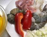 スキレットでパエリア☆フライパンでもOK作り方1写真