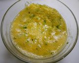 レンジで簡単！タルタル風☆葱の出汁たま作り方3写真