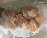 簡単♩鶏胸肉のキムチーズホイル焼き作り方3写真