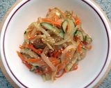 胡麻が香る 三色野菜のナムル作り方6写真