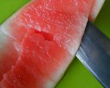 やみつき*スイカの皮の中華風漬け物作り方2写真