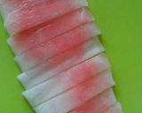 やみつき*スイカの皮の中華風漬け物作り方4写真