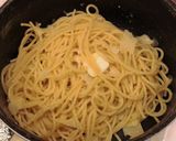 ミョウガと梅干パスタ作り方2写真